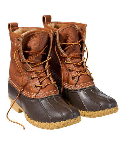 Women's Bean Boots, 8" Shearling-Lined Insulated - US 5365