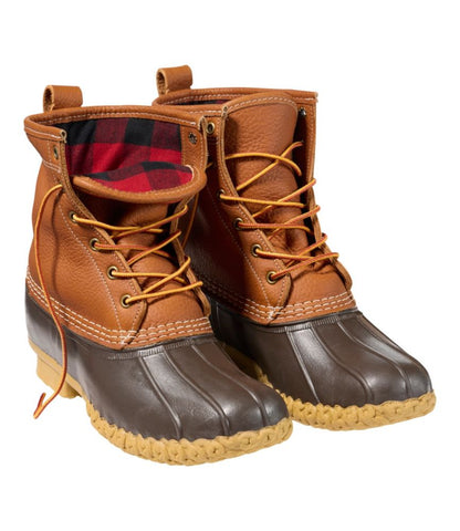 Men's Bean Boots 8", Flannel-Lined Insulated - US 2865