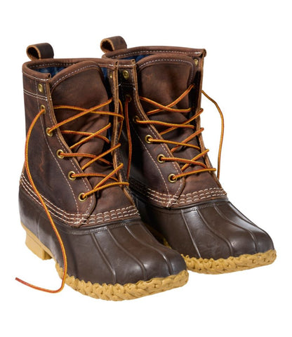 Women's Bean Boots, 8" Flannel-Lined Insulated - US 2630