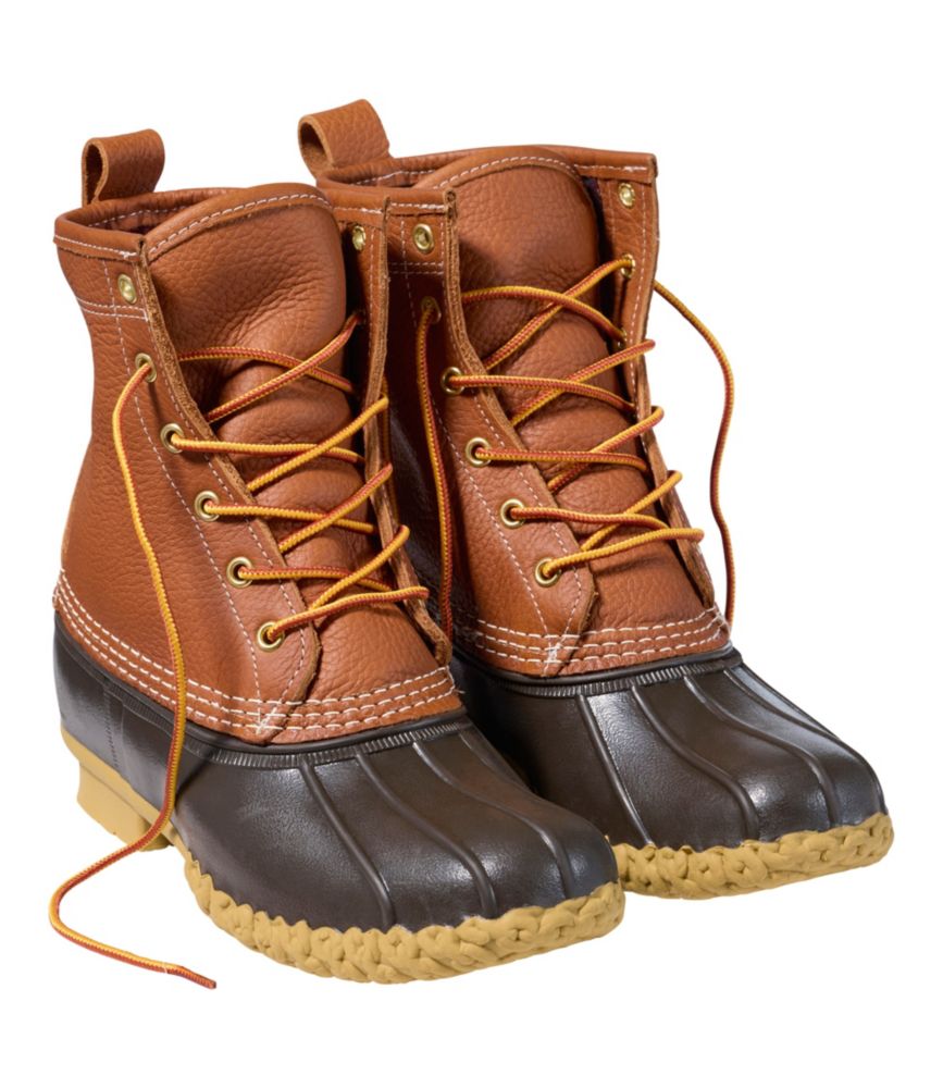 Women's Bean Boots, 8" Flannel-Lined Insulated - US 4046