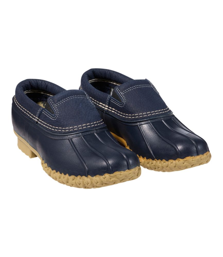 Men's Bean Boots, Slip-On Rubber Mocs - US 9989